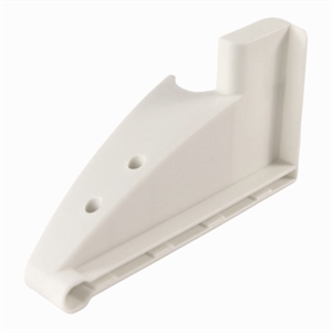 Venstre endestykke til dørhylde i køleskab fra Liebherr.